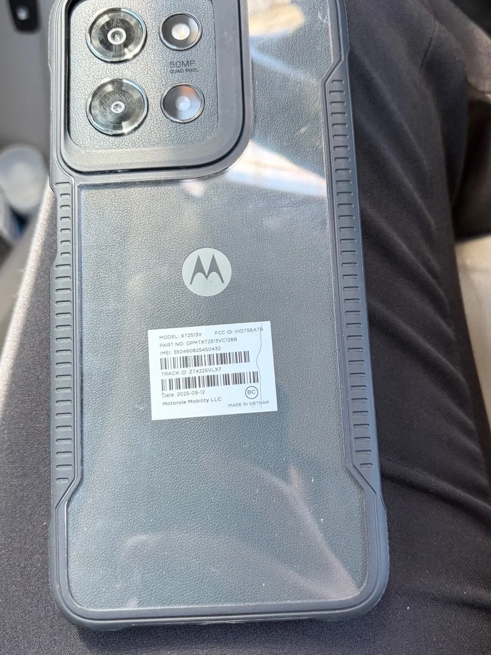 Motorola Moto G 5G - Black and Green